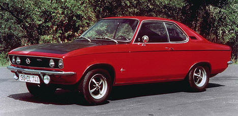 A — унаследовал внешние черты прежнего Opel GT.
