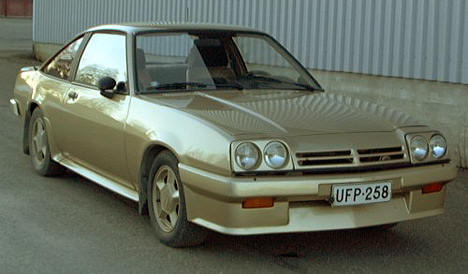 спроса, GT пришла более совершенная модель — Opel Manta B.
