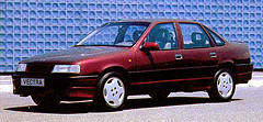 Opel Vectra A перенял эстафету у Opel Ascona. Автомобиль получился очень мощным